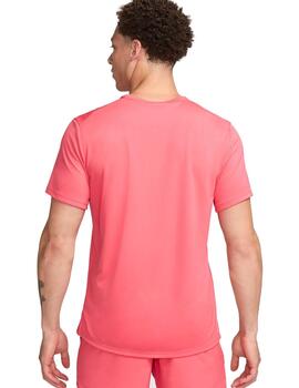 Camiseta Running Nike Miller Dry-Fit Hombre Rosa