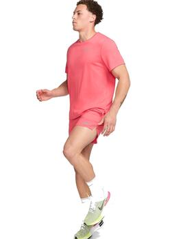 Camiseta Running Nike Miller Dry-Fit Hombre Rosa