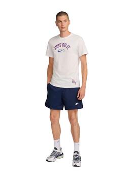 Camiseta Nike 6 Mo Hombre Blanca