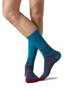 Calcetines Jimmy Lion Goonies Bicicleta Unisex Azu