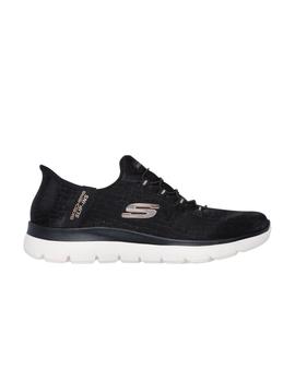 Zapatillas Skechers Summits - Classy Night Mujer Negro