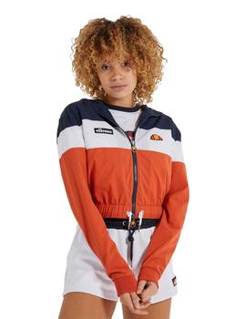 Chaqueta Corta Con Capucha Sambry Track Top Mujer Naranja