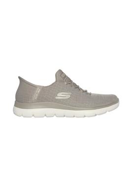 Zapatillas Skechers Summits - Classy Night Mujer Beige