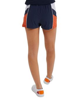 Pantalón Corto Ellesse Stripe Short Mujer Naranja