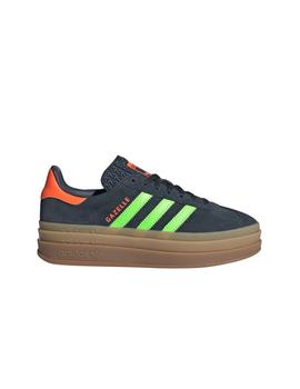 Zapatilla Adidas Gazelle Bold Mujer Azul