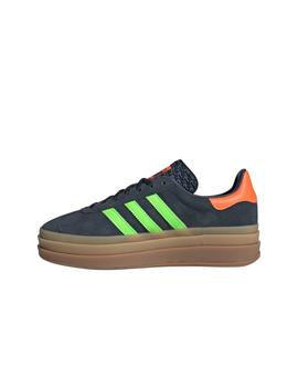 Zapatilla Adidas Gazelle Bold Mujer Azul