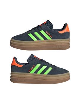 Zapatilla Adidas Gazelle Bold Mujer Azul