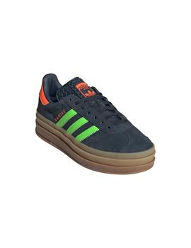 Zapatilla Adidas Gazelle Bold Mujer Azul