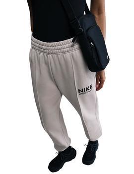 Pantalon Nike Sportswear Fleece Mujer Gris