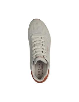 Zapatillas Skechers Uno Suited Hombre Gris