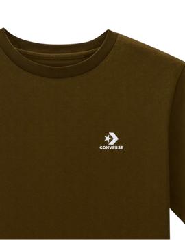 Camiseta Converse Star Chevron Hombre Marrón