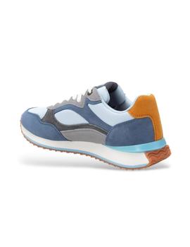 Zapatilla Teddy Smith Serraje Hombre Azul