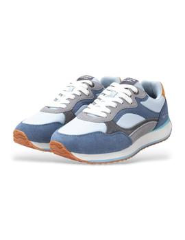 Zapatilla Teddy Smith Serraje Hombre Azul