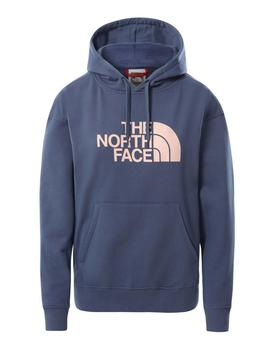 Sudadera Capucha The North Face W Light Drew Peak Mujer Azul