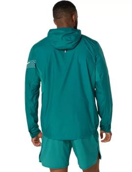 Chaqueta Asics Icon Rainy Lake Hombre Verde