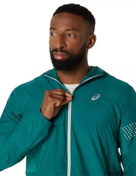 Chaqueta Asics Icon Rainy Lake Hombre Verde
