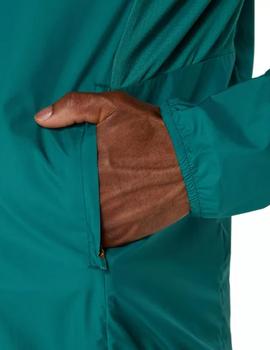 Chaqueta Asics Icon Rainy Lake Hombre Verde