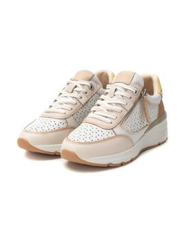Zapatillas Carmela Piel Hielo Mujer Blanco