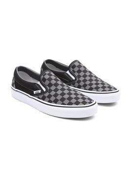 Zapatillas Vans Classic Slip On Hombre Gris