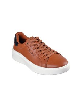 Zapatillas Skechers Court Break Hombre Marrón