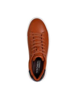 Zapatillas Skechers Court Break Hombre Marrón