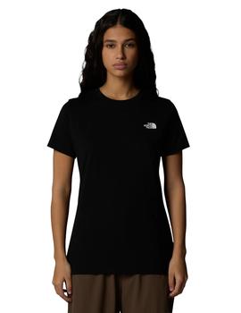 Camiseta The North Face Simple Dome  Mujer Nego