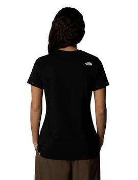 Camiseta The North Face Simple Dome  Mujer Nego