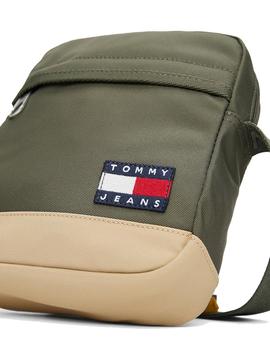 Bolso Tommy Essentials Daily Hombre Verde