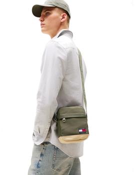 Bolso Tommy Essentials Daily Hombre Verde