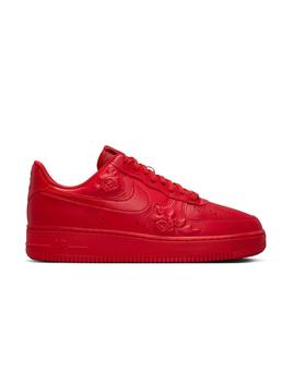 Zapatillas Nike Air Force 1 Mujer Rojo