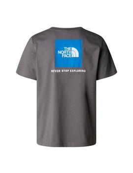 Camiseta North Face SS Box Hombre Gris