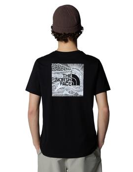 Camiseta North Face SS Box NSE Hombre Negro