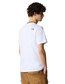 Camiseta The North Face Mountain Line Hombre Blanco