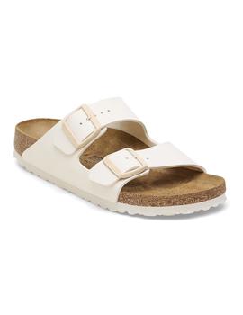 Sandalia Birkenstock Arizona BF Eggshell Mujer Blanco