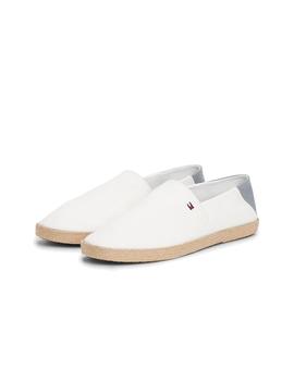 Zapatillas Tommy Espadrille Core Hombre Blanco