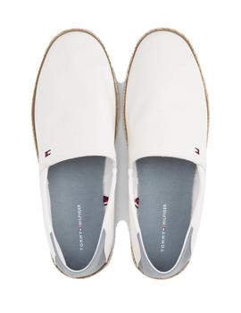 Zapatillas Tommy Espadrille Core Hombre Blanco