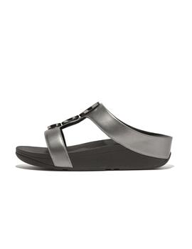 Sandalias Fitflop Halo Bead Circle Negra