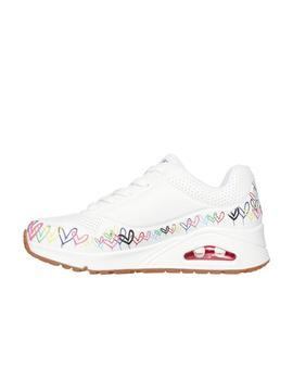 Zapatillas Skechers JGoldcrown Uno - Love Mujer Multicolor