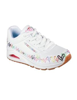 Zapatillas Skechers JGoldcrown Uno - Love Mujer Multicolor