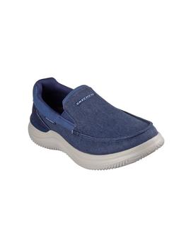 Zapatillas Skechers Hasting Fielden Hombre Azul