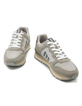 Zapatillas Mustang Plity Hombre Gris