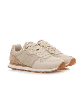 Zapatillas Mustang Murri Bone Mujer Beige