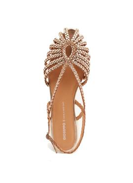 Sandalias Gioseppo Hingham Mujer Platino
