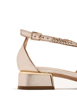 Sandalias Gioseppo Brillion Mujer Platino