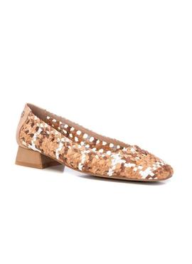 Zapatos Carmela Piel Beige