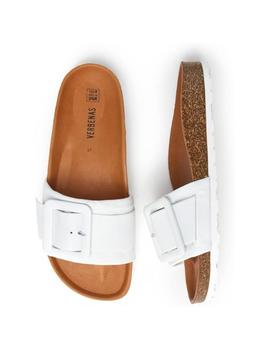 Sandalias Verbenas Reiko Ecobrush Mujer Blanco