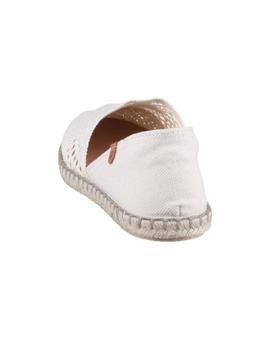 Alpargatas Verbenas Carmen Crochet Mujer Crudo
