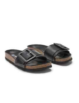 Sandalias Verbenas Reiko Ecobrush Mujer Negro