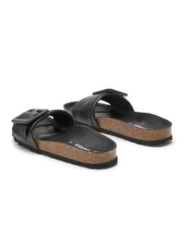 Sandalias Verbenas Reiko Ecobrush Mujer Negro