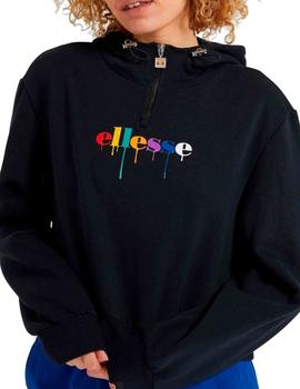 Sudadera Con Capucha Ellesse Toma Mujer Negro